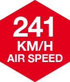 R2BV Blower / Vac generating 241 km/h Air Speed