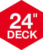 24 Inch Deck