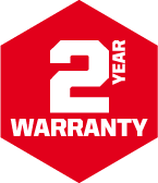 2 Year Warranty