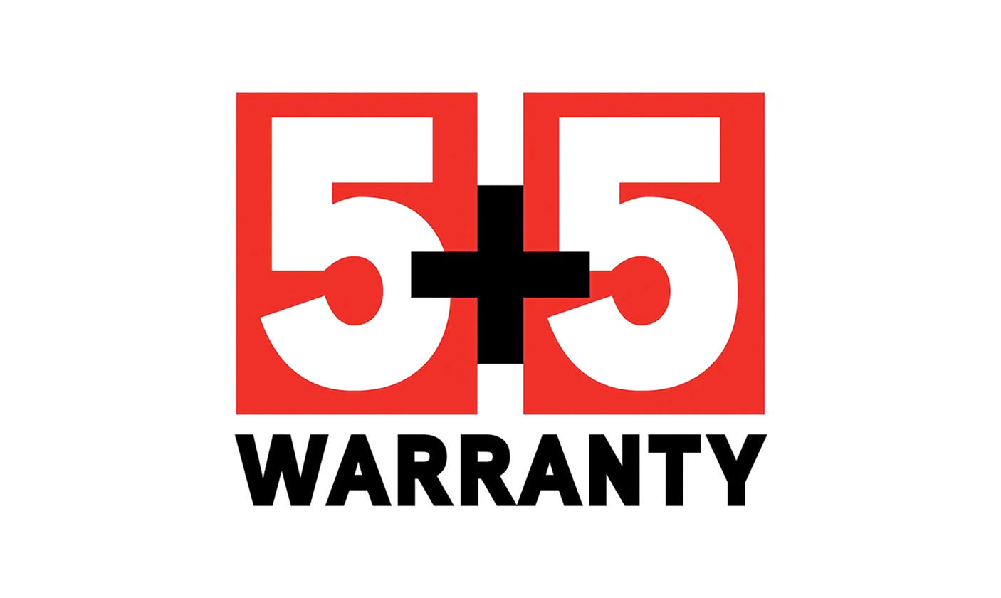 5-Year Unit and Engine Warranty